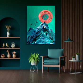 Armchair in green